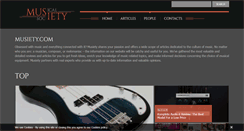 Desktop Screenshot of musiety.com