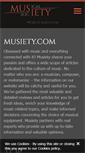 Mobile Screenshot of musiety.com